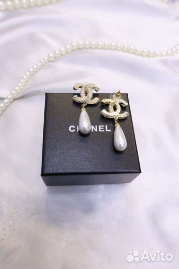 Серьги Chanel