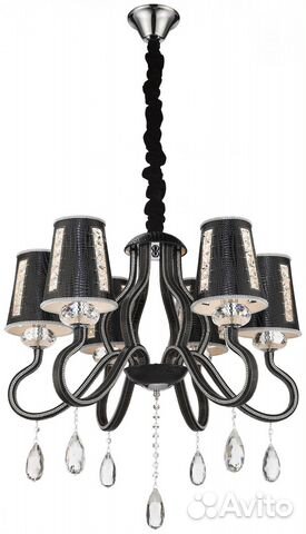 Люстра подвесная в спальню модерн