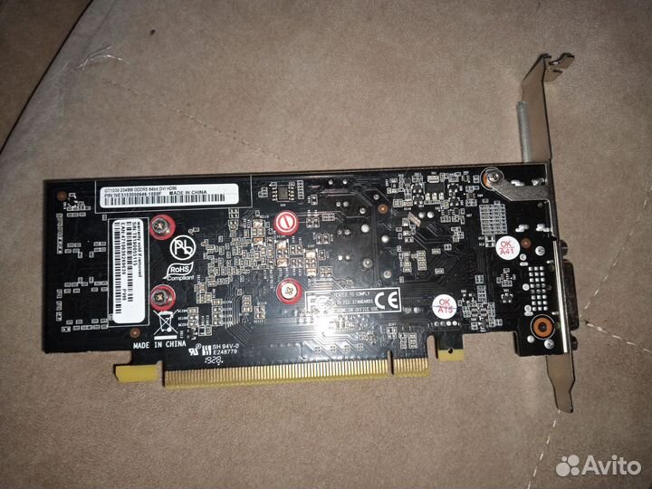 Видеокарта gt1030