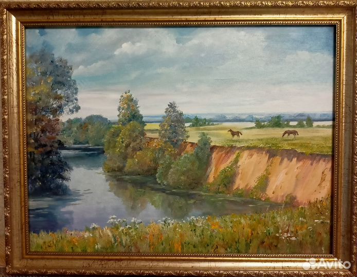 Картина маслом пейзаж 30x40 см