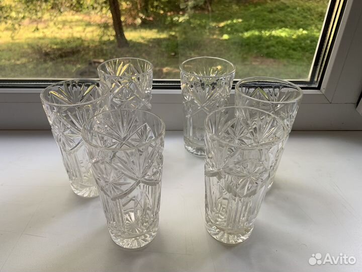 Хрустальная рюмки СССР