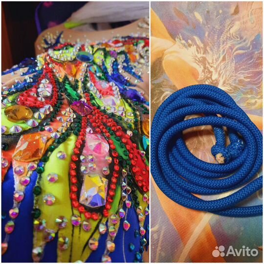 Купальник для художественной гимнастики 120-135