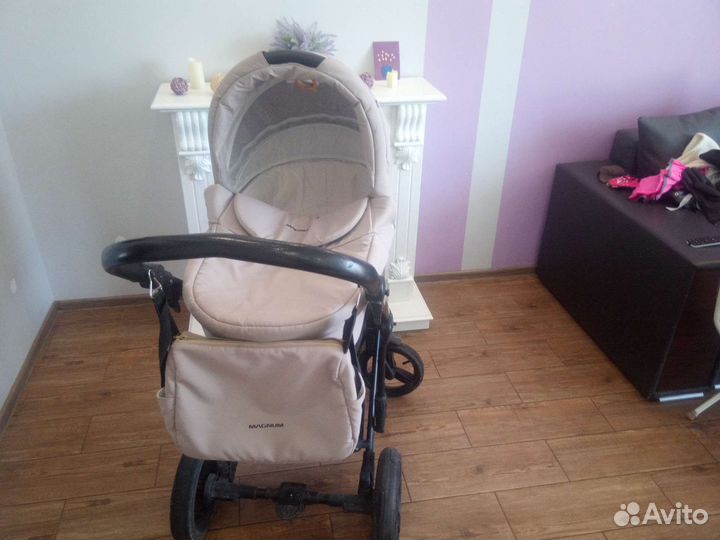 Коляска 2 в 1 bebetto magnum