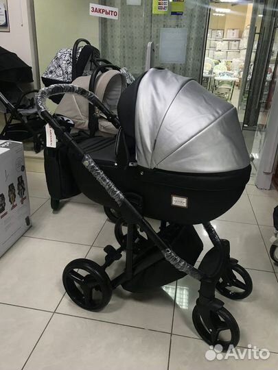 Коляска 2 в 1 adamex luciano