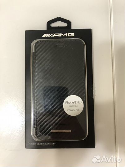 Чехол для iPhone 7,8 plus mercedes-amg