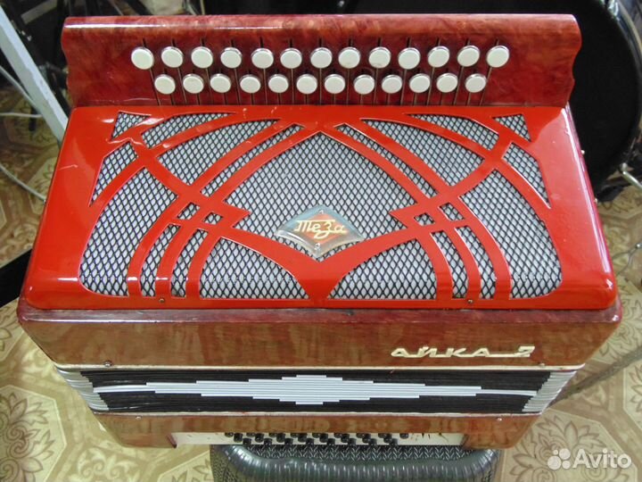 Гармонь шуйская Чайка, 2 голоса, Фа мажор