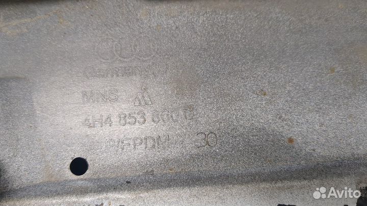 Накладка на порог Audi A8 (D4), 2011