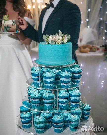 Аренда ярусной подставки для торта и десертов