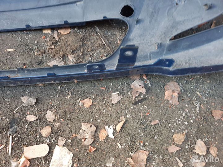 Бампер на хундай солярис 2011 года