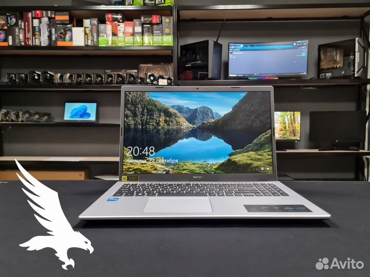 Новый Acer Aspire 15,6'/i3-1115G4/8GB RAM/SSD 256G