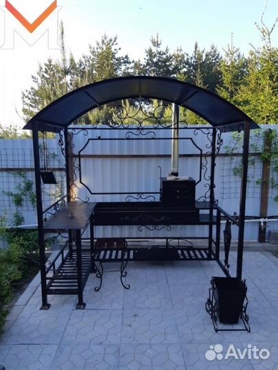 Мангал С крышей