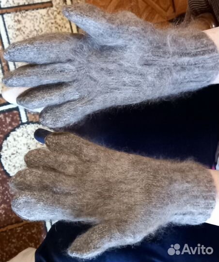 Перчатки. Козий пух из г. Урюпинска. Новые
