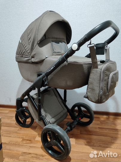 Коляска 2 в 1 adamex luciano