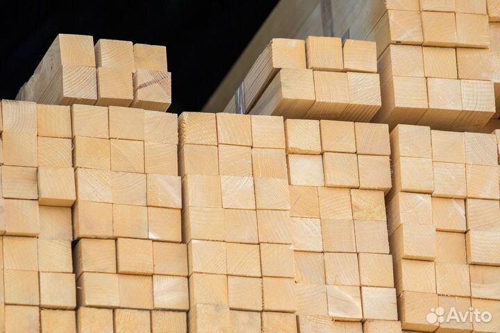 Брусок сухой строганный 45х45х6000