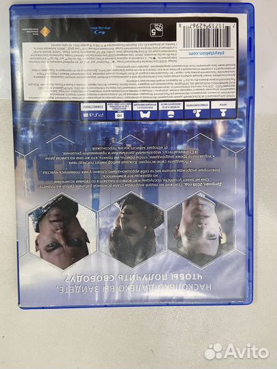 Detroit диска,игра на ps4