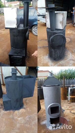 Печи Банные Топи и Мойся 8-10 мм