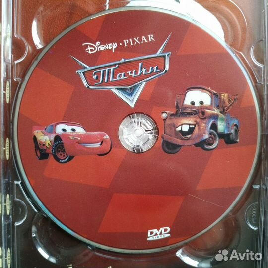 Компьютерная игра Тачки на DVD диске