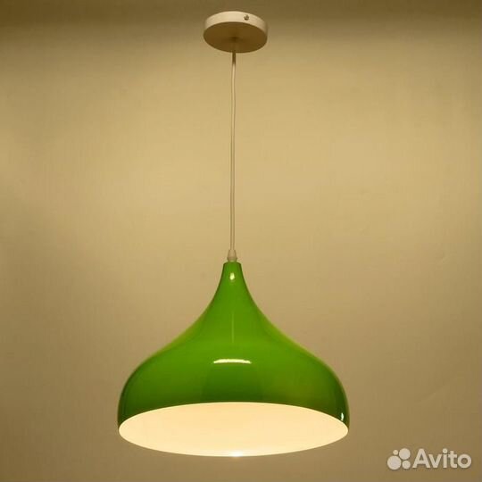 Светильник 'Купол' 1х60Вт E27 зеленый 31х31х31 см
