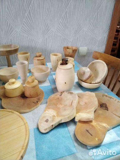 Посуда из дерева