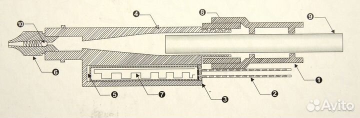 Школьный клеющий пистолет