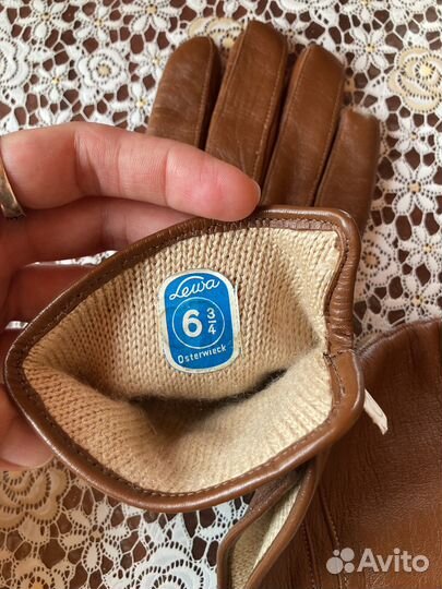 Перчатки кожанные ГДР