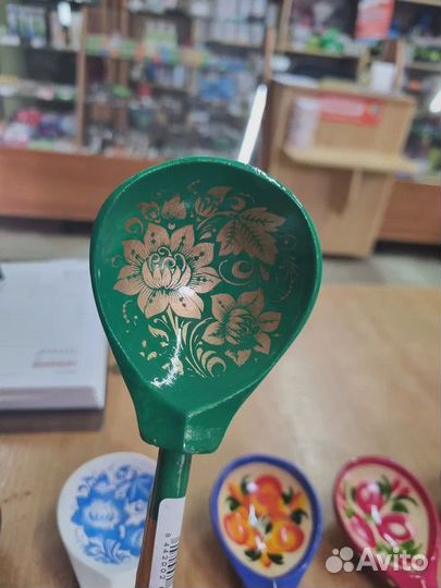 Деревянные ложки хохлома