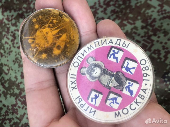 Значки олимпиада космос СССР