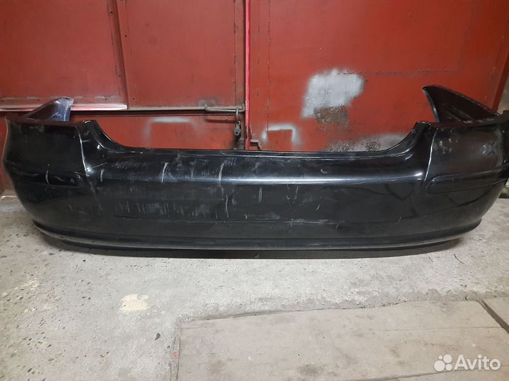 Задний бампер тойота авенсис