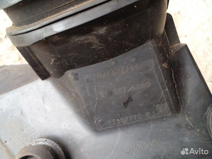 Резонатор воздушного фильтра Chevrolet Cruze