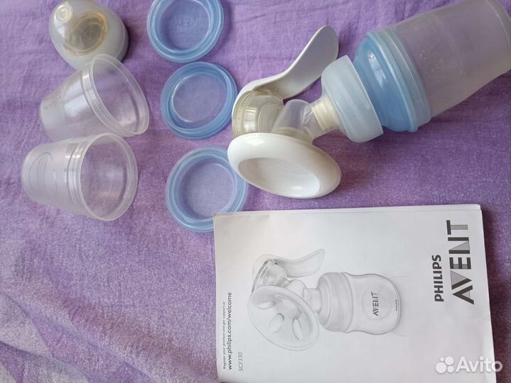 Молокоотсос avent ручной
