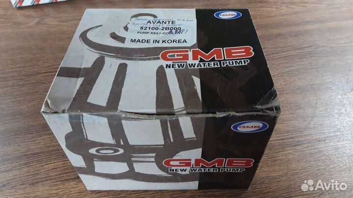 Помпа водяная GMB Solaris Elantra IV HD Ceed