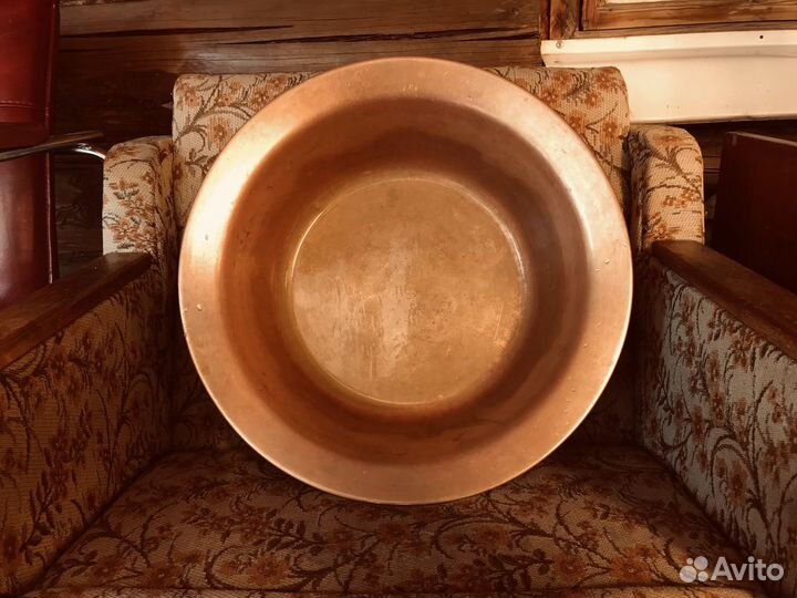 Таз медный