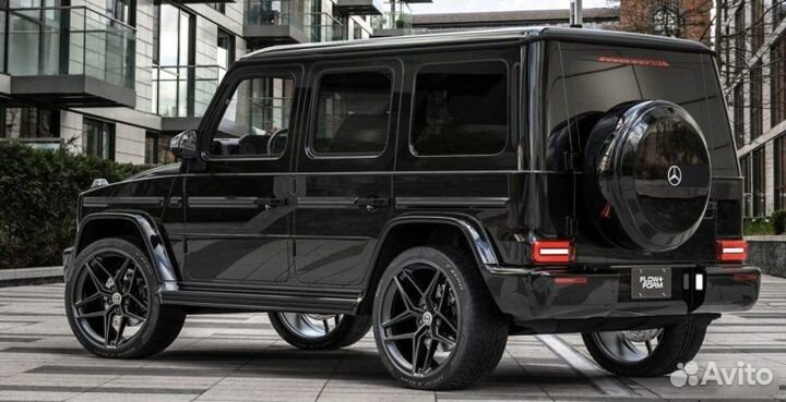 Кованые диски в стиле HRE для Mercedes G-class R20