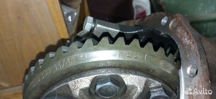 Задний редуктор niva