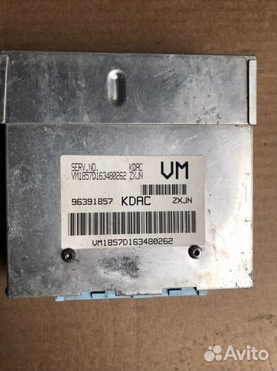 Блок управления двигателем Chevrolet Lanos, 963918