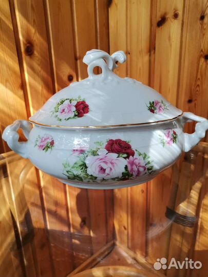 Столовый сервиз thun Английская роза