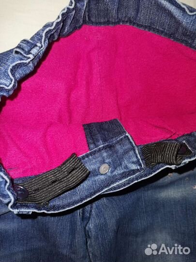 Новые лосины и джинсы. На 6-7 лет