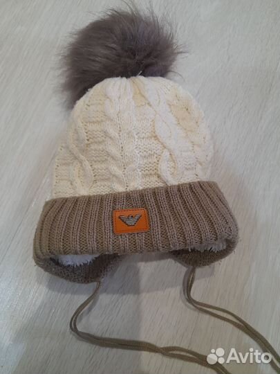 Шапка зимняя на 1.5-3 года