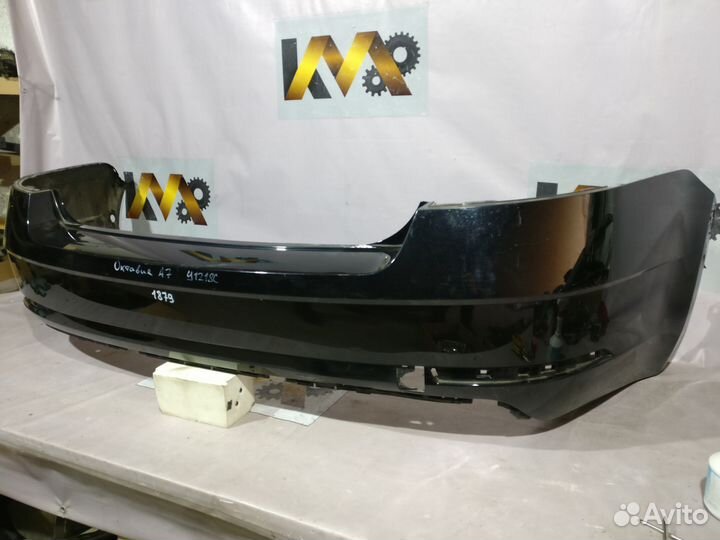 Skoda Octavia A7 Бампер Задний 17- Бу оригинал