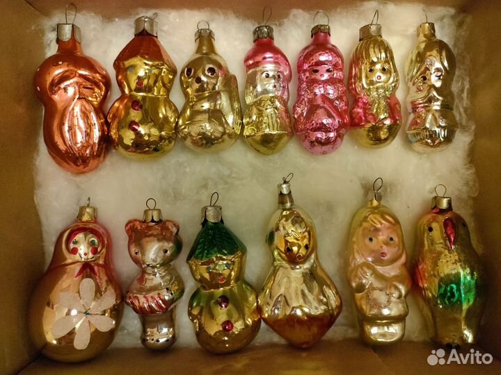 Елочные игрушки СССР персонажи