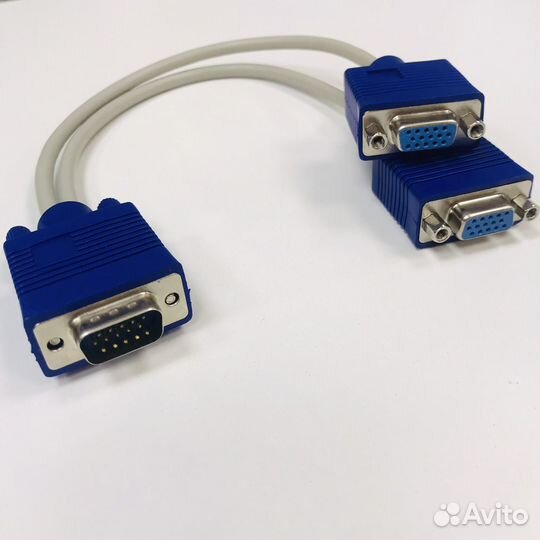 Разветвитель vga 12 (1x15M/2 x15F) 30см