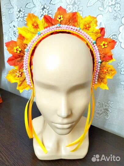 Осенний ободок, королева осени