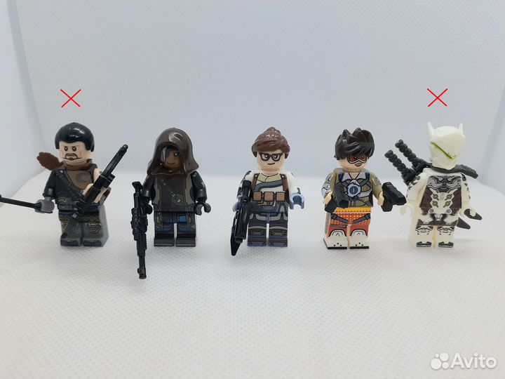 Фигурки лего Overwatch