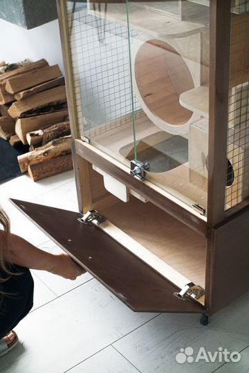 Витрина для Шиншиллы, клетка для Дегу П 1 3