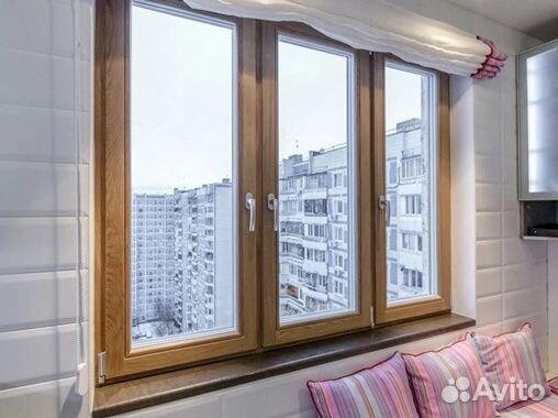 Окно с ламинацией