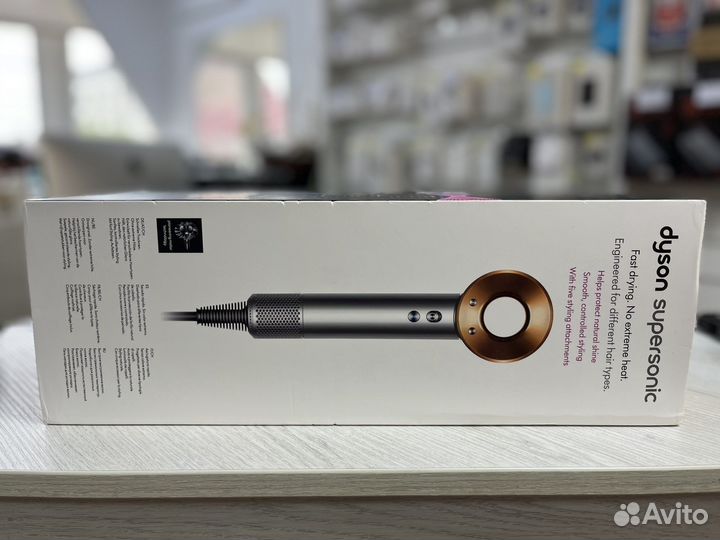 Фен Dyson Supersonic HD07 Nickel/Copper