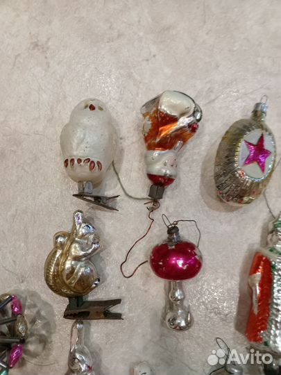 Елочные игрушки СССР