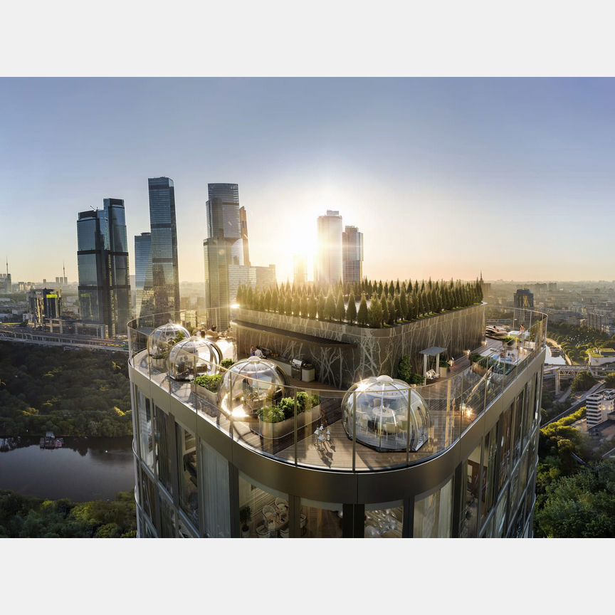 3-к. квартира, 92,4 м², 22/46 эт.