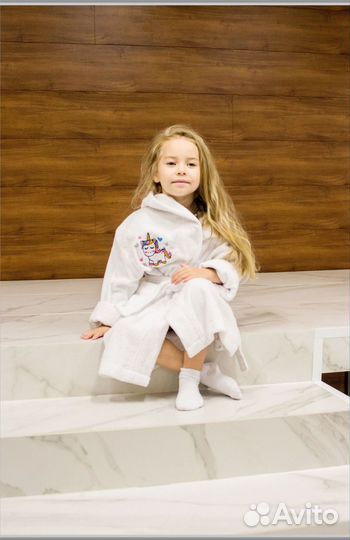 Халат именной детский