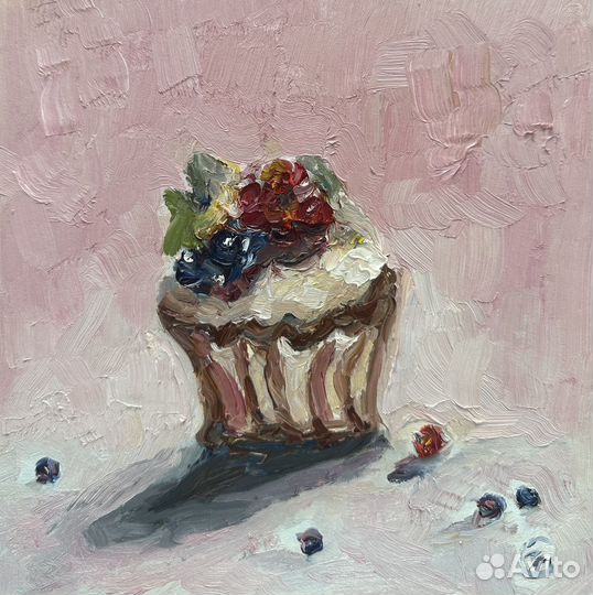 Картина маслом цветы